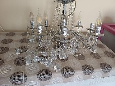 it sekilleri: Çılçıraq, 8 lampa, Metal — 1