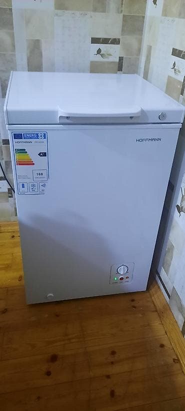 soyuducular mini: İşlənmiş 1 qapılı Hoffman Soyuducu Satılır, rəng - Ağ, Dolab içi — 4