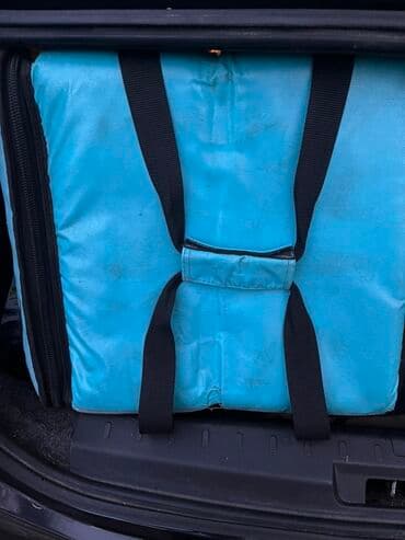 restoran avadanliq: Wolt markalı, yemək çatdırılması üçün nəzərdə tutulmuş termal çantası — 2