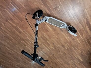 ucuz mapetlər: Şəhər üçün qatlanan ayaqlı skuter - Rəng: ağ-qara - Korpus: yüngül və — 2