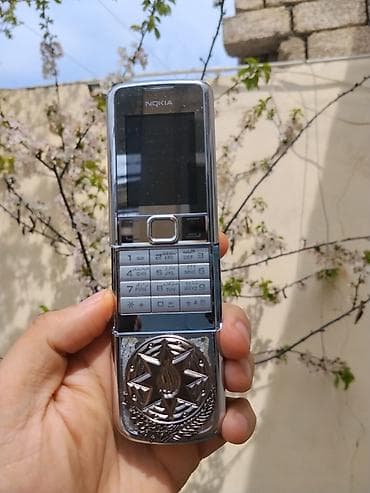 nokia 302: Nokia 8 Sirocco, 4 GB, rəng - Gümüşü, Düyməli — 3