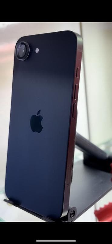 samsung galaxy note 2: IPhone 16e, 128 ГБ, Черный, Беспроводная зарядка, Face ID — 1
