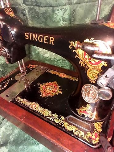 Su qızdırıcı kranlar: Antik tikiş maşını SİNGER satılır.Şotlandiya Klaydbank ş (Clydebank) — 2
