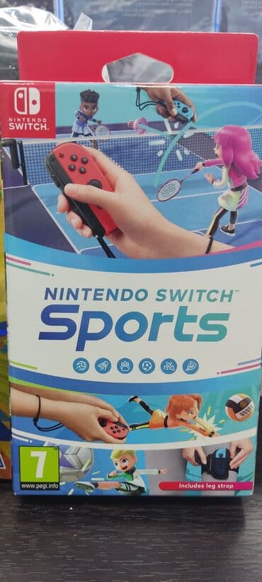 poye sviç: Nintendo switch sports oyun diski. Tam original, bağlamadadır. - — 1