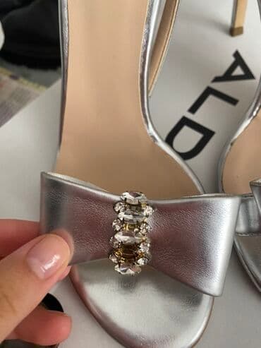 kəpənək darağ: Aldo, Ölçü: 38, rəng - Gümüşü, İşlənmiş — 3