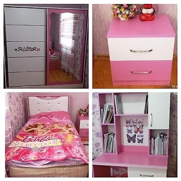 Genc odasi mebeli tecili satlir yaxwi veziyyetdedi 2 carpayisi var