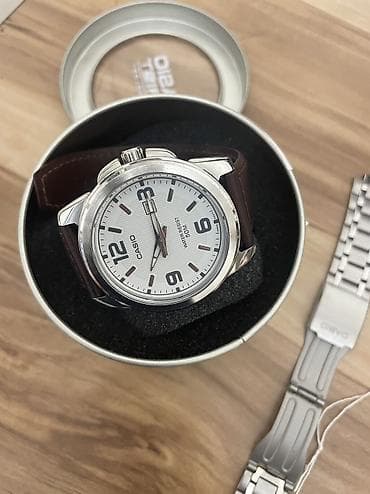 saat qutusu: Qol saatı, Casio, rəng - Ağ — 6