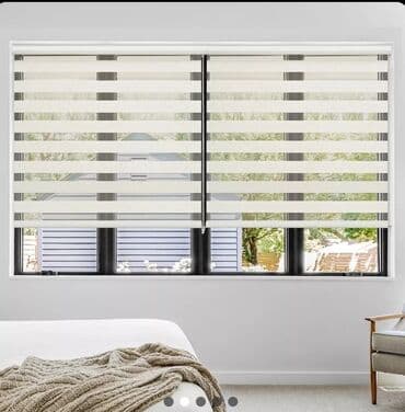 Ev saatları: Daxili və ofis məkanları üçün jalüz və pərdə sistemləri - Şaquli — 9