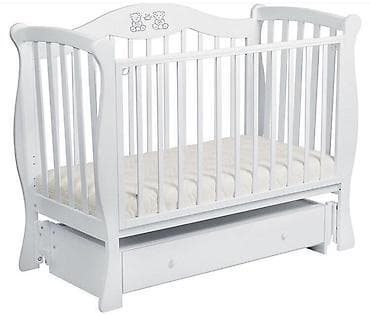 mebel qapi: Oğlan və qız üçün, Dördbucaq, Beşik, Dəstsiz, Matrassız, Yellənmə mexanizmsiz — 1