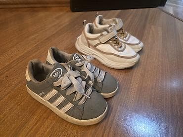 adidas krasovka: Uşaq idman ayaqqabıları – 2 cüt - Boz cüt: klassik dizaynlı — 1
