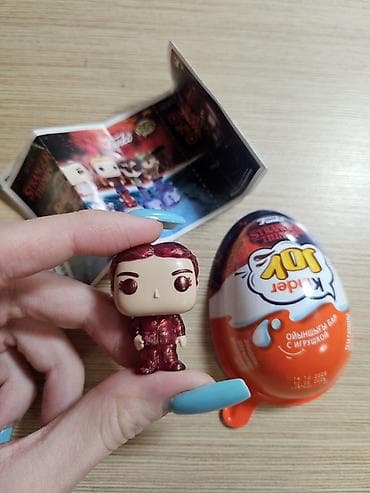 Elektrik nəqliyyatı: Məhsul: Kinder Joy “Stranger Things” kolleksiya oyuncağı – Funko Mini — 1