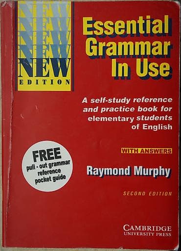 Tədris kitabları "Essential Grammar in Use" ingilis dilindən vəsait