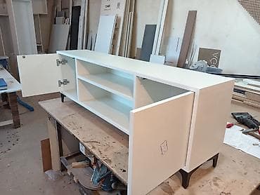 TV altlığı: Yeni, Düz TV altlığı, Polkalı, Laminat — 8