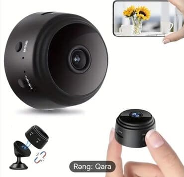 Fotokameralar: Mini müşahidə kamerası Təhlükəsizlik kamerası Ev və ofislər üçün mini — 2