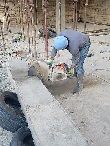 pol parket isi: Beton kəsimi xidməti - Dəqiq və düz kəsiklər üçün benzinli yüksək — 3