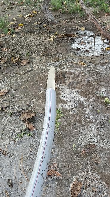 Avto xidmətlər: Xidmet bakida su quyusun qazılmasi Təsvir: - Şlanq və nasos — 1