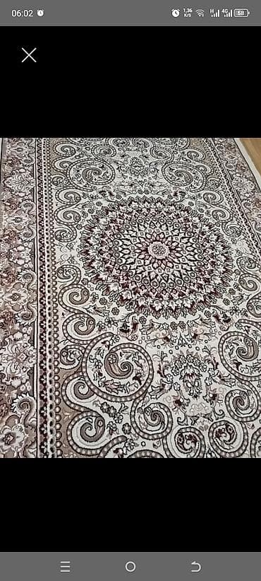 gitara simləri: Klassik üslubda ornamentli xalça - Dizayn: Mərkəzdə gülşəkilli — 1