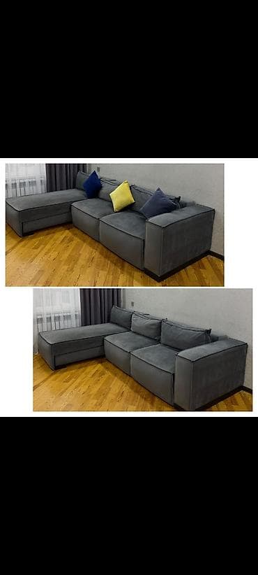 Mebel: Künc divan, İşlənmiş, Açılan, Bazalı, Çatdırılma yoxdur — 1