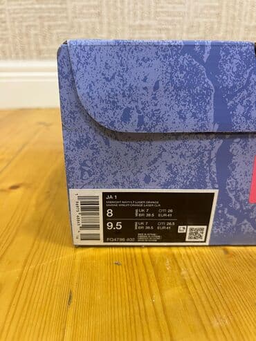 Ayaqqabılar: Nike JA 1 basketbol ayaqqabısı – “Midnight Navy/Light Laser Orange” — 8