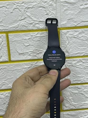 apple watch 6 44: Smart saat, Samsung, Sensor ekran, rəng - Qara — 1