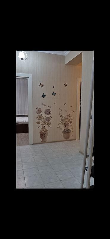 bina ev menzil: 2 otaqlı mənzil – interyer təsviri - Dəhliz: Açıq planlı keçid — 1