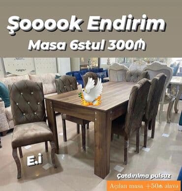 saloglu mebel stol stul: Masa desti yeni — 1