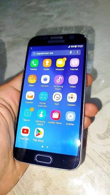 Samsung Galaxy S6, 32 GB, rəng - Gümüşü, Sensor — 5