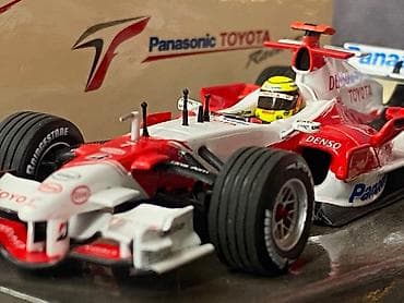 CD, DVD disklər və kassetlər: Коллекционная модель Panasonic Toyota Racing TF106 Showcar 2006 Pilot — 7