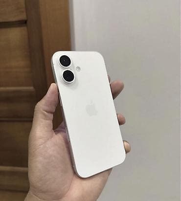 iphone duabi: IPhone 16, 128 GB, Ağ, Zəmanət, Simsiz şarj, Face ID — 2