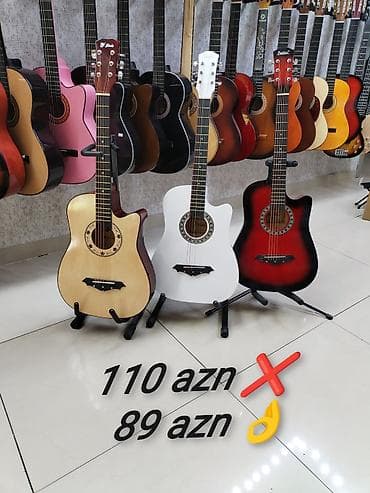 gitara sim: Gitara " Jielisi° - JS-382C WA" Akustik gitara 🎸🎶 110 azn ❌ deyil, — 1