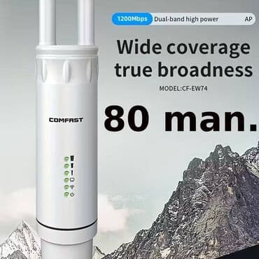 lan kabel qiymeti: Wifi siqnal gücləndirici 2.4GHz tezlikdə işləyir.İndiki GPON — 2