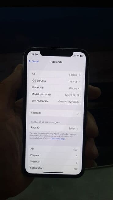 iphone 5c чехлы: IPhone X, 64 ГБ, Серебристый, Face ID — 3