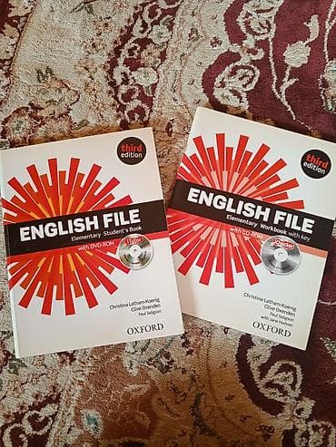 testir: Məhsul: Oxford University Press – English File dərslik və iş — 5