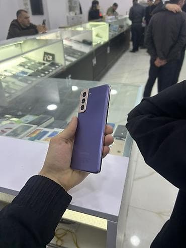 samsung galaxy a5 2017: Samsung Galaxy S21, rəng - Bənövşəyi, Simsiz şarj — 3