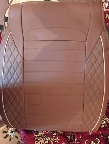 Инструменты для авто: Avtomobil oturacaq üzlükləri dəsti - Rəng: qəhvəyi (bej konturlu) - — 7