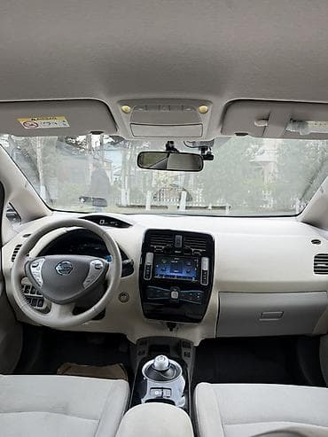 masin barter: Nissan Leaf elektrikli hetçbek Avtomobil ideal Veziyetdedir Bez — 8