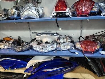 Moto hissələr və aksesuarlar – faralar, stop siqnallar, panel/odometr