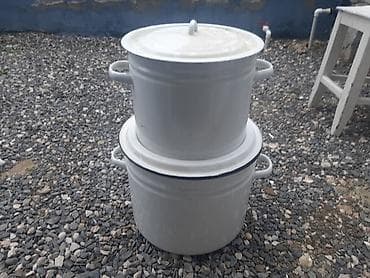 lambirin satisi: Tava, Qazan, Bişirmə üçün formalar, rəng - Gümüşü, Alüminium, SSRİ — 10