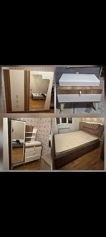 2ci el stul: Turkiye istehsali mdf material yataq desti satilir 670 azn unvan — 1