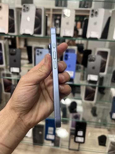 iphone air 17: IPhone 17, 256 GB, Blue Titanium, Zəmanət, Simsiz şarj, Face ID — 5