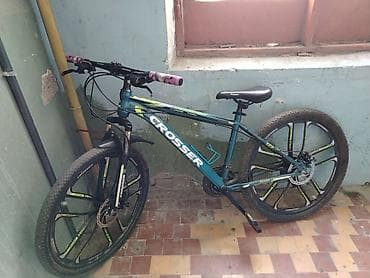 velosipet: Crosser dağ velosipedi Xüsusiyyətlər: - Alüminium hardtail çərçivə — 7