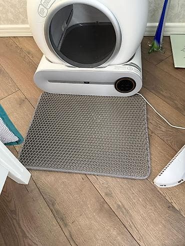 pişik qurd dərmanı: Ağıllı avtomatik pişik tualeti, az istifadə olunub. - Dairəvi — 3