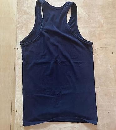 Yemək masaları, oturacaqları: - Məhsul: Kişi idman maykası (racerback kəsim) - Rəng: Tünd göy (navy) — 1