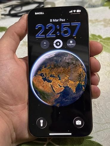 iphone 12 pro max kredit: IPhone 16 Pro Max, 256 GB, Qızılı, Face ID — 6