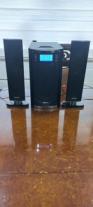 masin ucun kalonkalar: Б/у Колонка, Тип - Для компьютера, цвет - Черный — 1