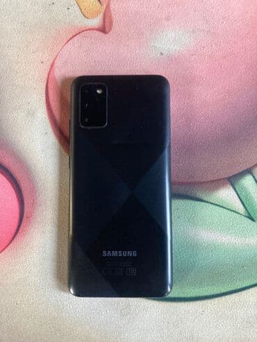Samsung Galaxy A02 S, 32 GB, rəng - Qara, Face ID, Düyməli, Sensor