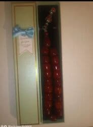 Toy paltarları və aksesuarları: Sıxma kəhrəba təsbeh qədimi hədiyyəlik — 1