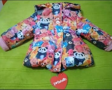 пуховой комбинезон для новорожденных: Куртка, Для девочек, 1 - 2 года, Bebetto — 1