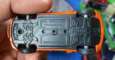 metbex tavan modelleri: Коллекционная модель Opel Speedster orange 2000 DeAgostini Art  — 10