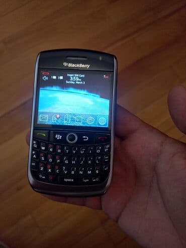 Blackberry: Blackberry Bold 9000, 8 GB, rəng - Qara, Düyməli